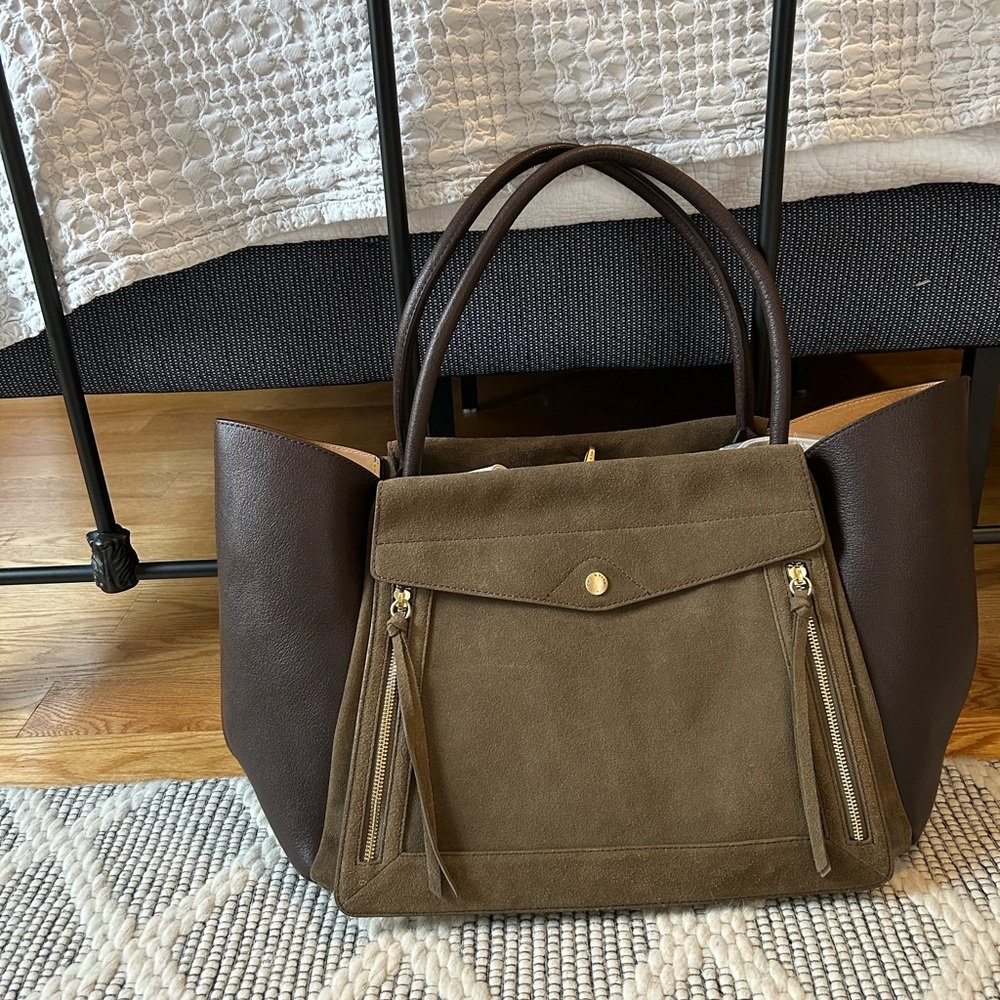Rag & Bone large leather and suede tote